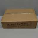 27.5" Artificial Boxwood Topiary Ball Tree with Ground Spike, Set of 2 Artificial Cedar Bushes, UV Resistant Faux Boxwoods Outdoor Plants Artificial for Porch Garden Front Porch Decor