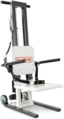 SuperHandy GoRise Electric Floor to Stand Lift – 500 Lbs Capacity, Standing Assistance, Portable, Adjustable, Ergonomic, Easy Storage, Patent Pending (FS (Floor Lift))
