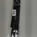 2 Pack Spring Tension Rods 28-43 Inches,5/8" Diameter Black Spring Load Adjustable Expandable,Small Short Tension Curtain Rod for Windows,Kitchen,Doorway,Bathroom,Cupboard Bars