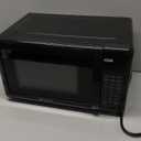 Emerson MW7302B Compact Countertop Microwave Oven with Touch Control, LED Display, 700W, 10 Power Levels, 6 Auto Menus, Glass Turntable and Child Safe Lock, 0.7 Cu., Ft. Black