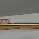 Ivilon Drapery Window Curtain Rod - End Cap Style Design 1 Inch Pole. 28 to 48 Inch Color Warm Gold