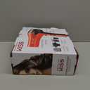 KISS 1875 Watt Pro Tourmaline Ceramic Hair Dryer, Styling Edition, 3 Heat Settings, 2 Speed Settings, Cool Shot Button, 7 Blow Dryer Accessories Included - Red