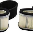 2 x Air Filter Pre Cleaner 11013-1214 for John Deere 180 185 LX186 F525 260 GT262 Lawn Tractors Kawasaki FC540V Engine, Replace for Kawasaki 11013-2014 11013-2098 11013-2143 John Deere M70128 M97266