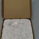 Amdermi Stuffed Animal Storage Organizers Corner Hanging Ne 60" L Stuffy Animal Hammock Macrame Toy Display Plush Toy Holder Wall, Kid Bedroom Decor Boho Nursery Playroom Organizer 60" L (Cream)