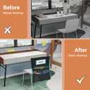 24 Pack Chair Pockets for Classrooms, 20 x 17 Inch Seat Sacks for Classroom Chairs k-2 with Name Slots, Tags and 3 Pockets, Suitable for Kindergarten, School, Home, Office (Black)