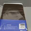 MIULEE Chocolate Brown Back Tab Blackout Curtain 96 Inch Long 2 Panels Set for Bedroom, Rod Pocket/Pinch Pleat Thermal Insulated Living Room Darkening Pleated Light Blocking Floor to Ceiling Drape, 52"W x 96"L