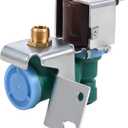 W10394076 W10865826 Refrigerator Water Inlet Valve Compatible with Whirlpool Kitchenaid Kenmore Maytag Ikea Refrigerator Replacement Parts K-78282 W10726788 W10833705 W10872966 WPW10394076