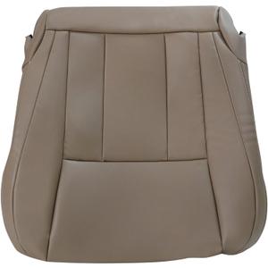 Front Driver or Passenger Side Bottom Leather Replacement Seat Cover Tan Compatible with Toyota 4Runner 1996 1997 1998 1999 2000 2001 2002