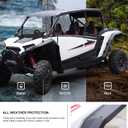 KIWI MASTER Full Coverage Fender Flares for 2024-2026 Polaris RZR XP 1000/RZR XP S 1000 Accessories, Replace OEM 2889133, Front & Rear Widened Fenders, Extended Mud Flaps Guards, 4 Pcs Set