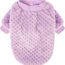 Dog Sweater, Sweaters for Small Dogs, 2, 3 Pack Warm Soft Pet Clothes for Puppy, Medium Large Cat, Dogs Girl or Boy, Dog Shirt for Winter Christmas (Pink+Purple+Red, Small)