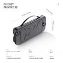 JDDWIN Full Protective Case Compatible with Nintendo Switch 2 2025, Soft TPU Grip Protective Cover Switch 2 Skin Accessories for Joy-Con, Travel Carring Case,Detachable Front Shell Cover and Kickstand