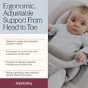 Ergobaby Evolve 3-in-1 Bouncer, Adjustable Multi Position Baby Bouncer Seat, Fits Newborn to Toddler, Soft Olive
