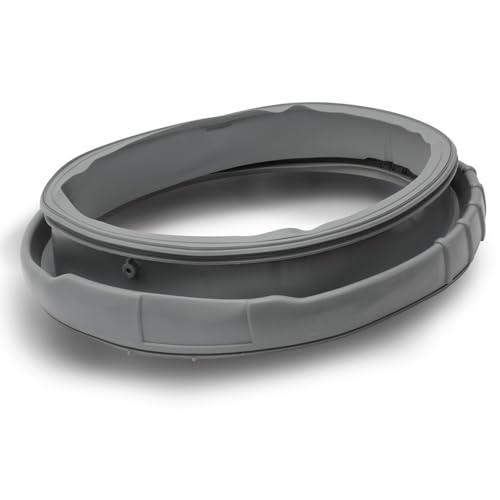 DC64-00802B Washer Door Boot Seal Gasket Diaphragm for Samsung Washing Machine WF210ANW/XAA WF218ANW/XAA WF220ANW/XAA WF331ANW/XAA WF328AAW/XAA Replaces DC64-00802A AP4342944/P4205725 PS4210920