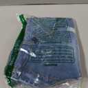 onlypuff Blue Jean Shorts Casual Mid Rise Distressed Zipper Pocket Shorts XXL