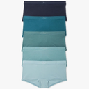 Victoria's Secret PINK Cotton Boyshort Panty 5 Pack, Women's Underwear, SIZE M