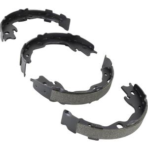 QUALITY-BUILT Rear Parking Brake Shoes, FPS916, Compatible with 2006-2024 Lexus/Nissan/Pontiac/Renault/Toyota (Camry,Corolla,GR Corolla,HS250h,Juke,Koleos,LEAF,Matrix,RAV4,Rogue,Rogue Select,Sentra)