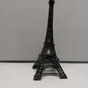allgala 10" Eiffel Tower Statue Decor Alloy Metal, Black