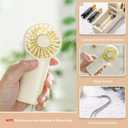 10 Pack Mini Portable Fan Bulk Handheld Pocket Fan Mini Fans Bulk