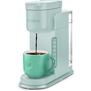 Keurig K-Express Single Serve K-Cup Pod Coffee Maker, 3 Brew Sizes, Strong Button Feature, 42oz Removable Reservoir, Mint