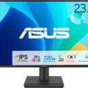 ASUS 24 (23.8-inch viewable) 1080P VA249HG Eye Care Monitor IPS, Full HD, 99% sRGB, Frameless, 120Hz, Adaptive-Sync, 1ms, HDMI, VGA, Low Blue Light, Flicker Free, Wall Mountable