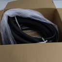 RVMATE 40FT RV Slide Out Seal, Waterproof RV Seal Replacement for RVs, Travel Trailers and 5th Wheels, D-Shaped