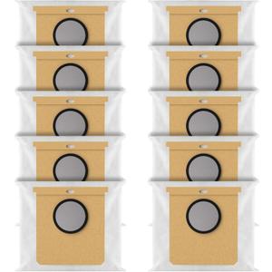 L60 Replacement Dust bags for eufy L50 SES, L60 SES Self-Empty Station, 10 Pack