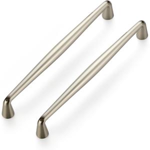 Ravinte 10 Pack 6-1/4 Inch Brushed Nickel Kitchen Cabinet Handles Solid Zinc Alloy Cabinet Pulls Cupboard Hardware Drawer Handles