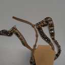 JR.DM Boho Beaded Watch Band Women Compatible with Apple Watch 38mm 40mm 41mm 42mm (S10/11) Brown Stone Bracelet Adjustable Handmade Braided Rope Strap for iWatch Series 11/10/9/8/7/6/5/4/SE 3/2/1