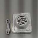 Fruit and Vegetable Washing Machine, Fruit Vegetable Cleaner Device, Portable USB Wireless Veggie Wash with Purification Technology, for Washing Fruits, Vegetables, Rice, Meat (White)