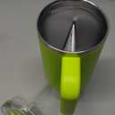 STANLEY Quencher ProTour Flip Straw Tumbler with Leakproof Lid | Built-In Straw & Handle | Cupholder Compatible for Travel | Insulated Stainless Steel Cup | BPA-Free (40 Ounces, Chartreuse)