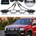 LED Grill Lights for Nissan Frontier 2022 2023 2024 Lights for Frontier S SV Pro4x OEM Grille White Lamp
