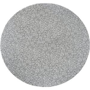 Round Vinyl Elastic Edged Flannel Backed Tablecloth Fitted Table Cover PVC Print Table Pad Home Decor (Gray, Round Tight Fits Table up 45"-56" Diameter)