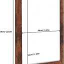 Dry Erase White Board for Wall, Large Magnetic Whiteboard, Hanging Board for Decoration/Planning/Kitchen Grocery List/Drawing, for Office/School/Home17.7"x 23.6"