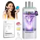 2026 Upgrade Makeup Brush Cleaner MachineNO.1-12X Cleaning PowerElectric Makeup Brush CleanerSGS Certified - 10000RPM Turbo MotorSonic Vortex Cleaning Tech, Suitable for All Brush BrushesWhite