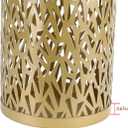 Metal Round Umbrella Stand Rack,Free Standing Umbrella Holder Bin, Canes Walking Sticks Holder for Entryway, Home, Office,Gold
