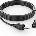 POPOSOAP 10 Feet Extension Cord for Solar Water Fountain Pump, Power Cord Extension for POPOSOAP Solar Water Pump Extension Cable