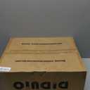 6-Light Bathroom Vanity Light, Brushed Nickel Vanity Lights for Bathroom, Bathroom Lights Fixtures Over Mirror, Large Vanity Light Over Mirror Modern Wall Sconce with Clear Glass Shade