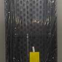 Folding Table 3ft Rectangular All-Occasion Plastic Folding Event Table for Indoor and Outdoor, Portable Desk, Camping, Durable and Stable, HDPE and Steel, Wide Application, Black