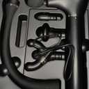 2-in-1 Detachable Muscle Massage Gun Deep Tissue with 20'' Extension Handle, Back and Neck Massager for Pain Relief, Handheld Massager for Shoulder Lower Back Leg Waist, FSA-HSA Eligible (Black)