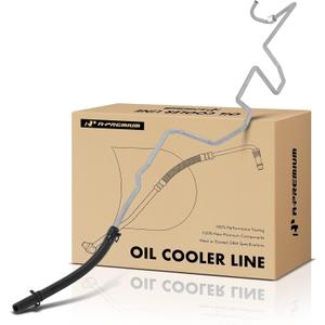 A-Premium Outlet Lower Automatic Transmission Oil Cooler Line Hose Assembly