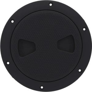 TCH Hardware 4" 6" 8" Black White Grey Round Deck Plate Inspection Hatch - Detachable Water Tight Lid Cover