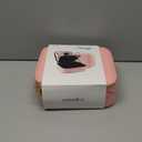 MOMIRA Makeup Train Case with Light & Mirror Large Cosmetic Organizer with Adjustable Dividers for Cosmetics,10X Magnifying Makeup Mirror, Pink