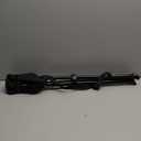 Foldable Tripod Stool - Ultra Portable Seat for Tall People, 20 High - Hunting Chair & Hidden Zippered Pocket - 2 lb Camping Stool, 3 Legged Strong Steel Stool Holds up to 200 lb (Black)