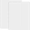 2 Pack Office Chair Mat for Carpets, 48" x 30" Clear Heavy Duty Plastic Floor Protector for Low Pile Carpeted Floors, Under Desk Computer Chair Mat for Home Office, Easy Glide and Flat Without Curling, 2PCS 48" X 30"