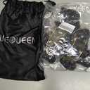 WEQUEEN Body Wave Bundles Human Hair 16A Brazilian Virgin Hair Bundles, Silky and Soft, 24 26 28 Inch Thick Weave Natural Black