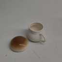 Mushroom Mug with Lid Stoneware Coffee Cup with Decorative Gift Box (Brown), Cottagecore Aesthetics