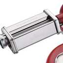 Pasta Roller Attachment for KitchenAid Stand Mixer, Stainless steel Pasta Roller Attachment with 8 Adjustable thickness knob by Gvode