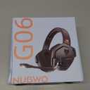 NUBWO Wireless Gaming Headset with Mic for Ps5 Ps4 PC, Zero Interference, 100-Hour Battery All-Day Play, 23ms Sync for Fortnite & Call of Duty/FPS Gamers, Triple Mode All Devices Compatible - Orange