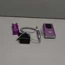 Delanie Professional Nail Drill High Torque 35000 RPM Rechargeable Portable Electric Nail File Filer for Acrylic Gel with Cuticle Bits, Salon Manicure Tool, Purple