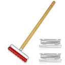 Wallpaper Removal Scoring Perforator Tools with Extra Cover, Wall Paper Remover Scorer Hand Tool, Perforax Wallpaper Scraper Cutter Stripper Tools for Wall Paper Steamer Peel and Stick